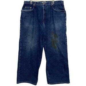 Guess Mens Straight Leg Jeans 40 x 34 Y2K Workwear High Rise Classic Denim USA